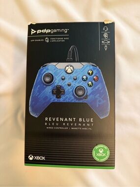 EDP Gaming Revenant Blue Wired Xbox Controller